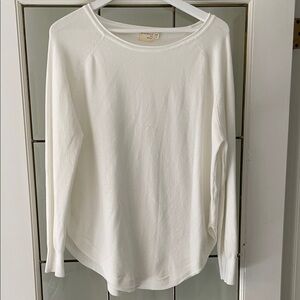 Dreamers by Debut White Long Sleeve Top